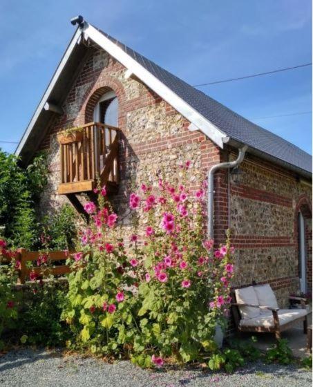 Eco-Gite La Chambre Du Vanneur Mentheville Kültér fotó